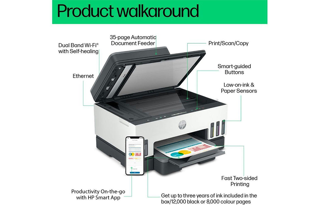 HP Smart Tank 7305 All-in-One Wireless Colour Printer-9