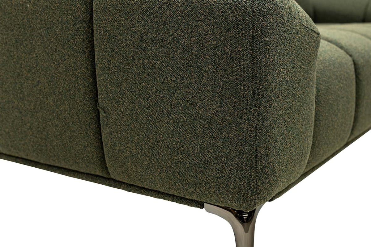 Ryley 3 Seater Sofa | Fabric | Green-6