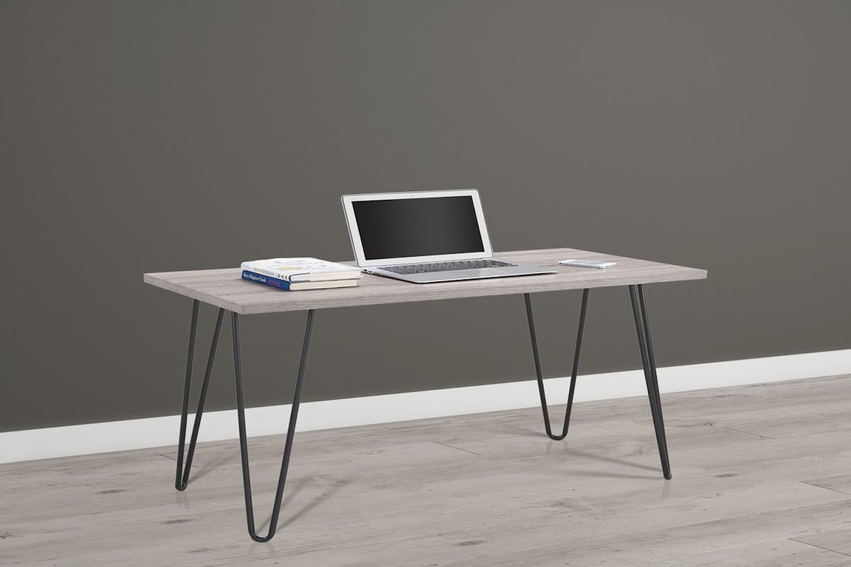 Dorel Owen Retro Desk | Grey Oak-8