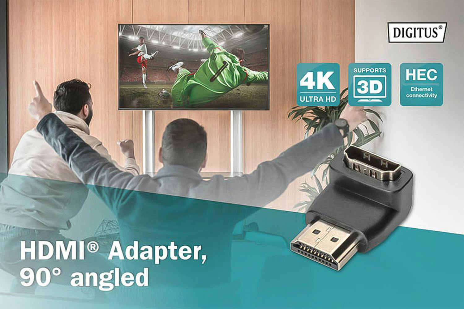 Digitus HDMI 90° Angled Adapter-7