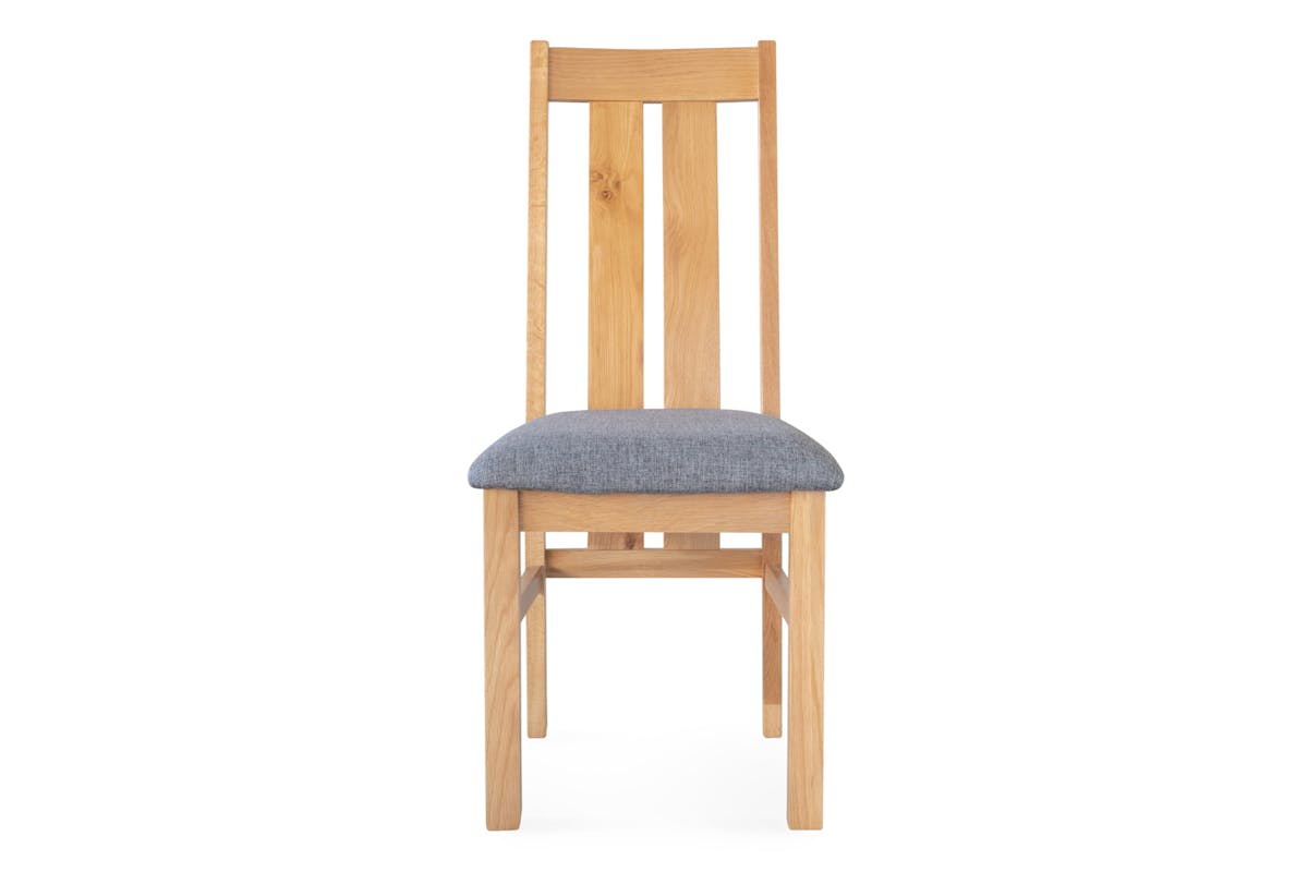 Blake Dining Chair | Fabric | Grey