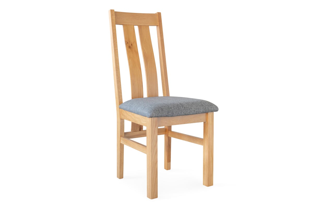 Blake Dining Chair | Fabric | Grey-2