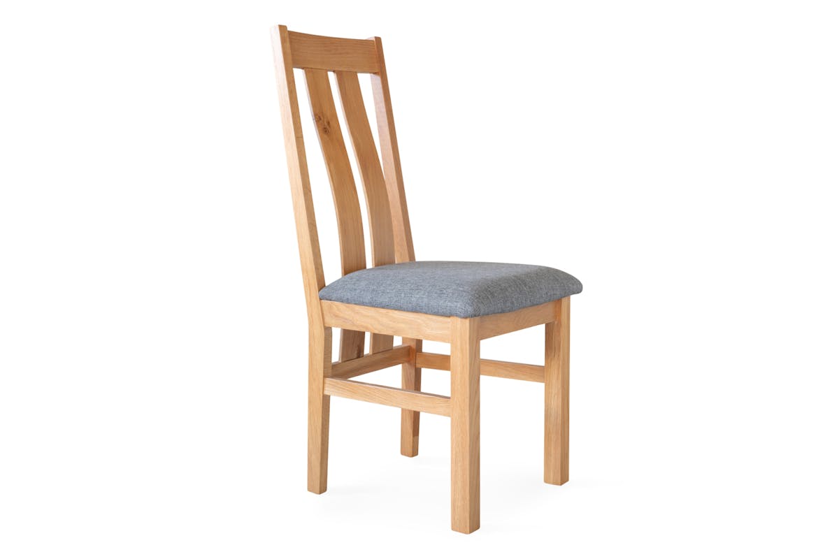 Blake Dining Chair | Fabric | Grey-3