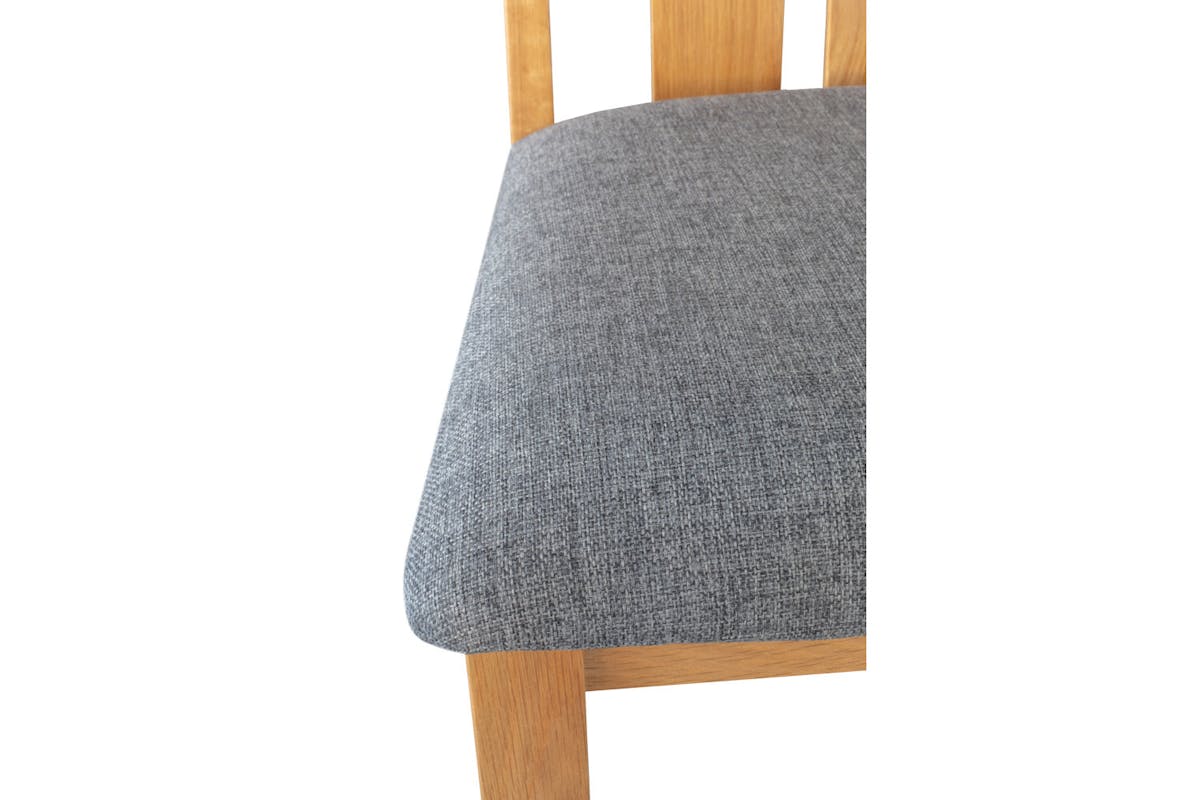 Blake Dining Chair | Fabric | Grey-8
