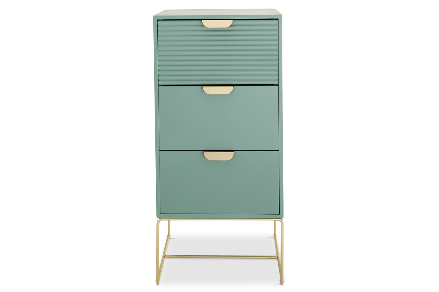 Frankie Bedside Table | Slim | Green
