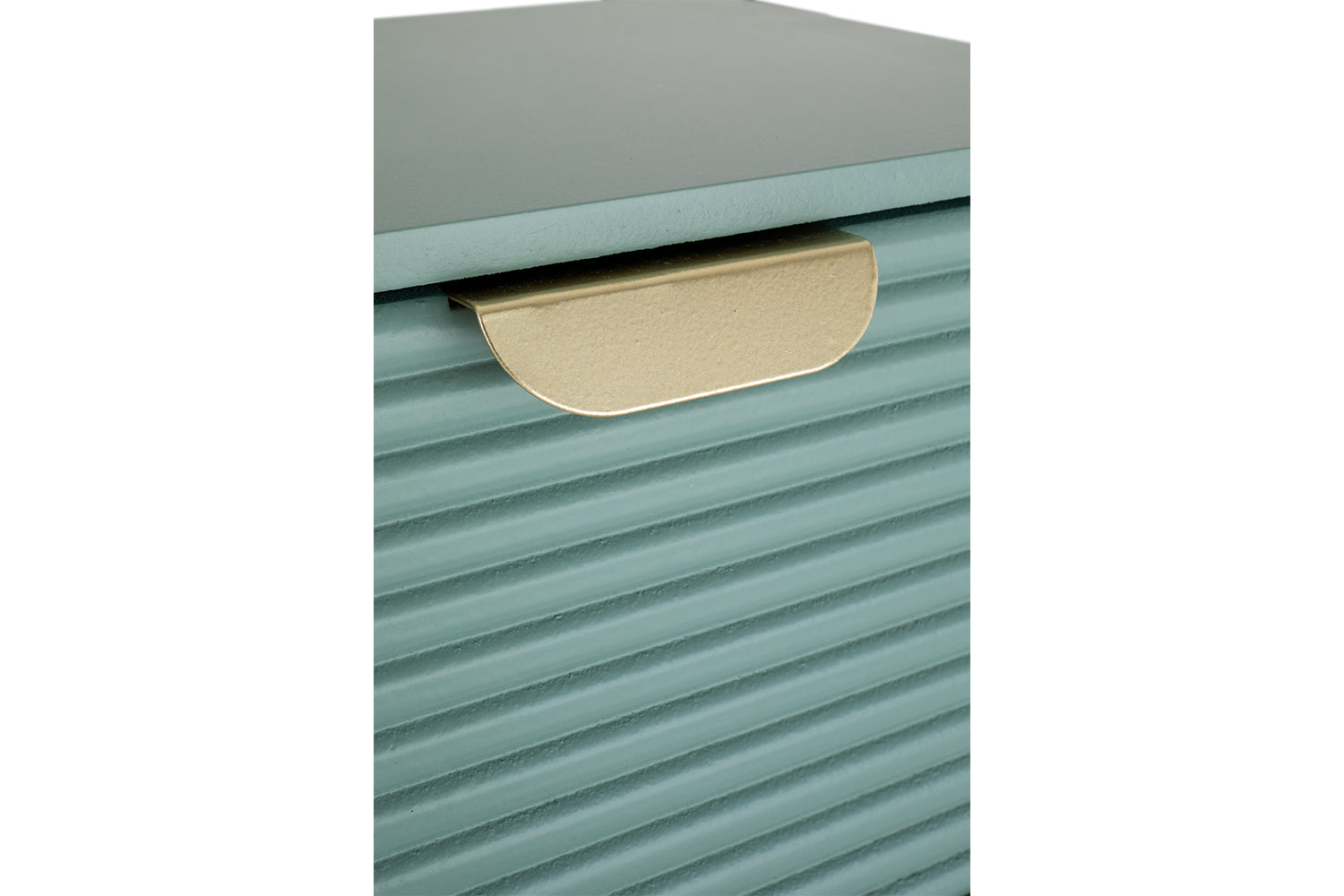 Frankie Bedside Table | Slim | Green-5