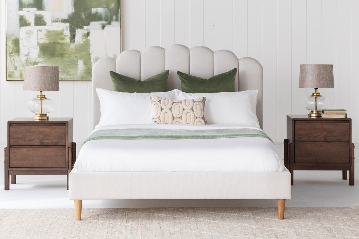 Lucy Bed Frame | King | 5ft | Oat