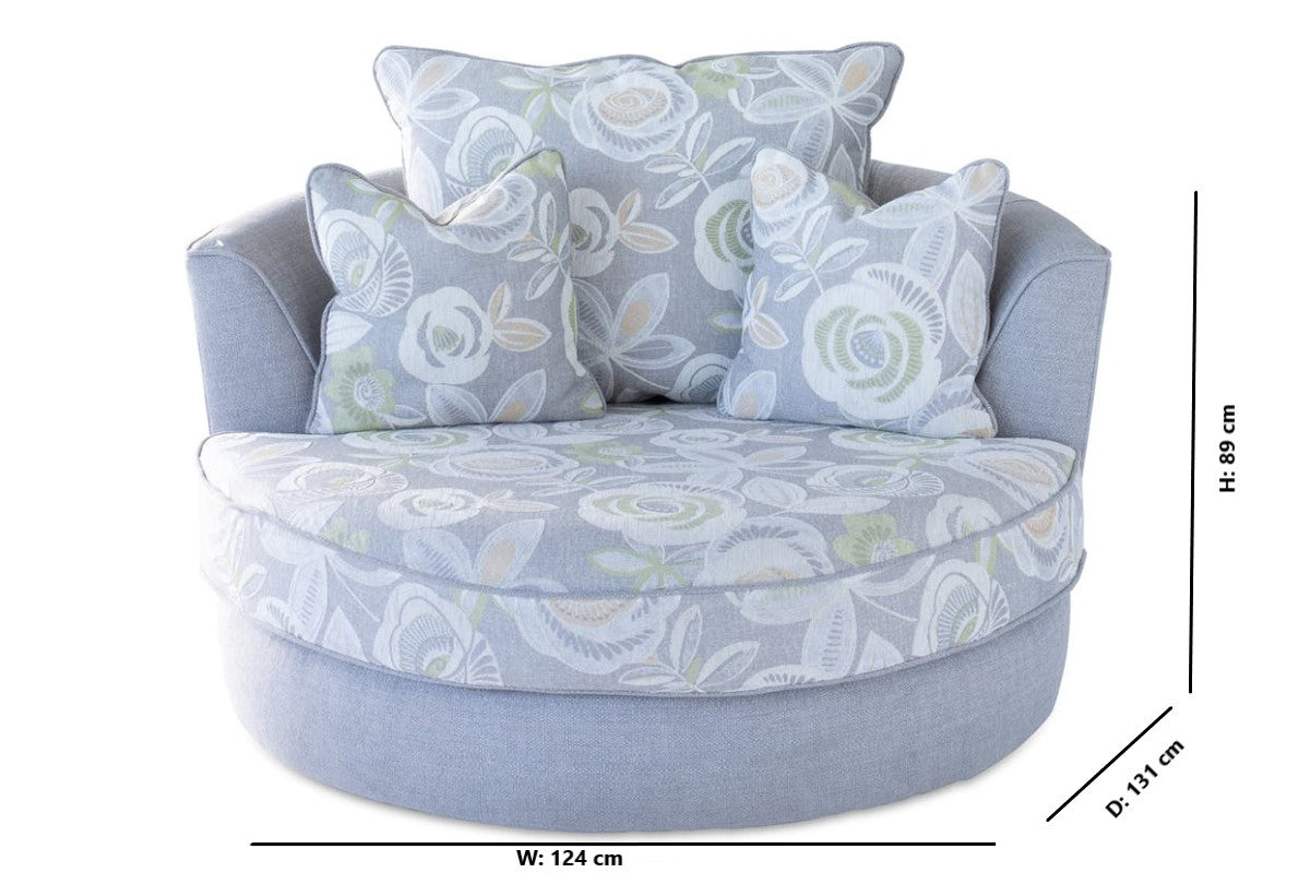Fantasia Twister Chair | Grey-2