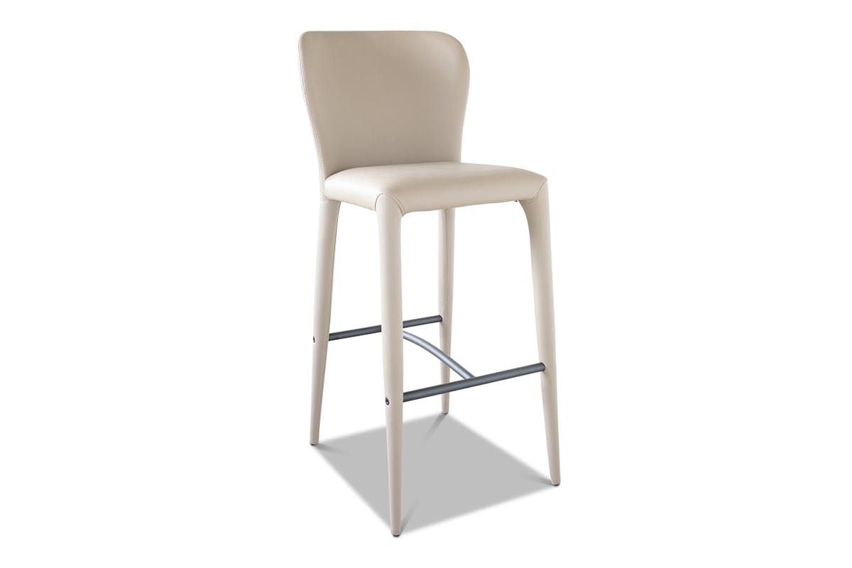 Aletta Bar Stool | High | Taupe-2