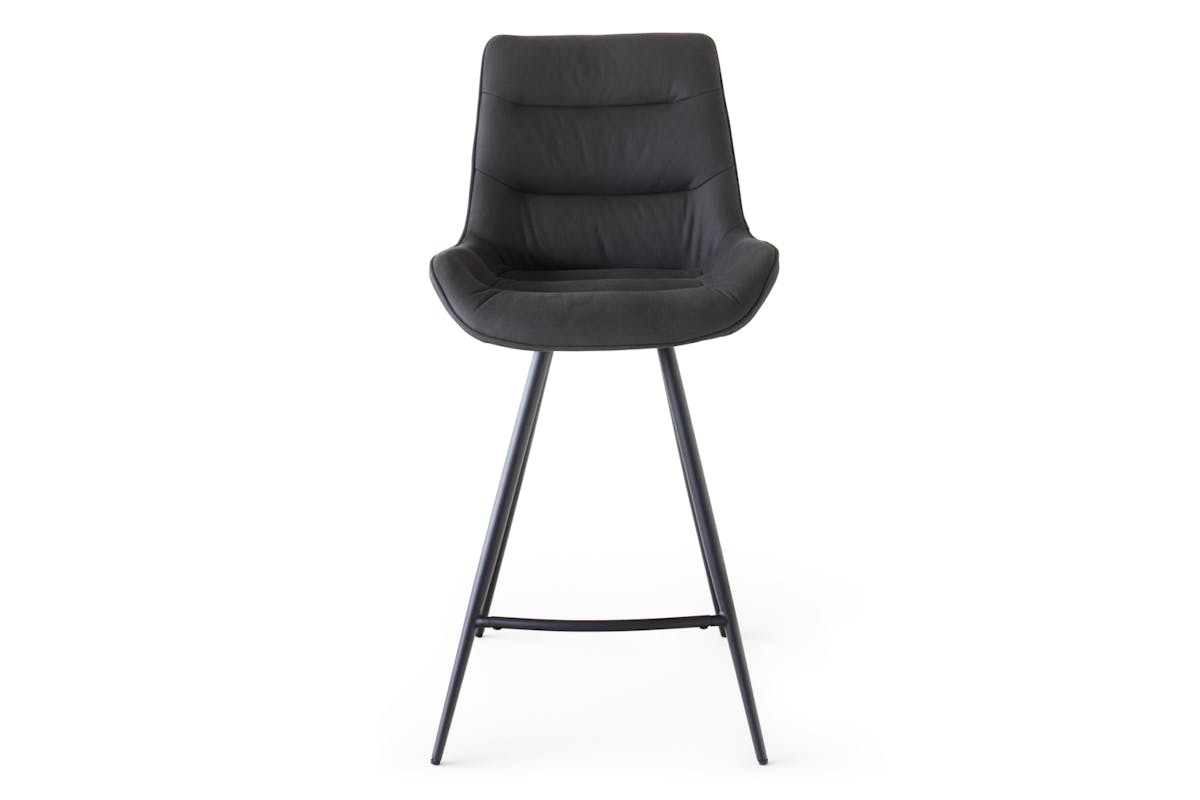 Bas Counter Stool | Fabric | Grey