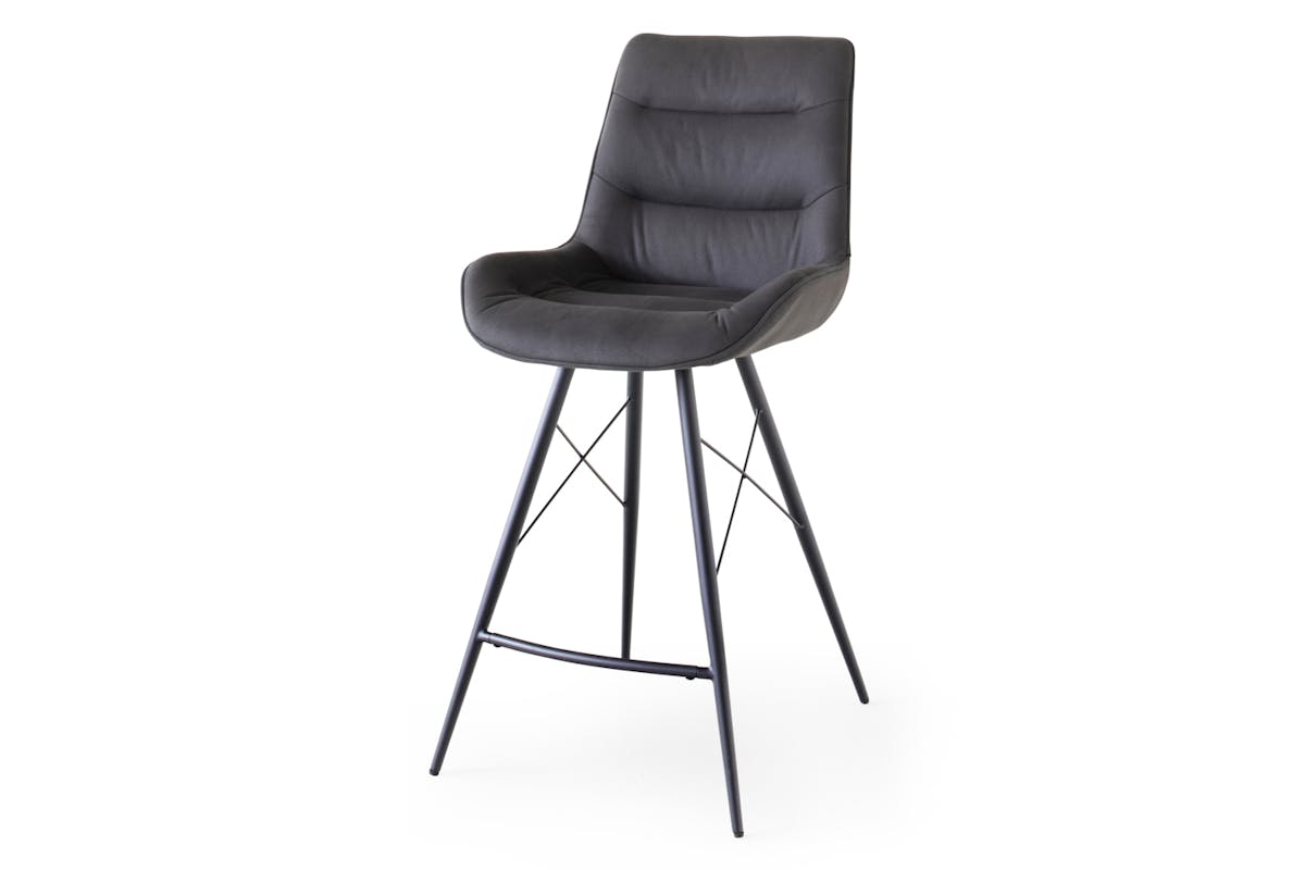 Bas Counter Stool | Fabric | Grey-3