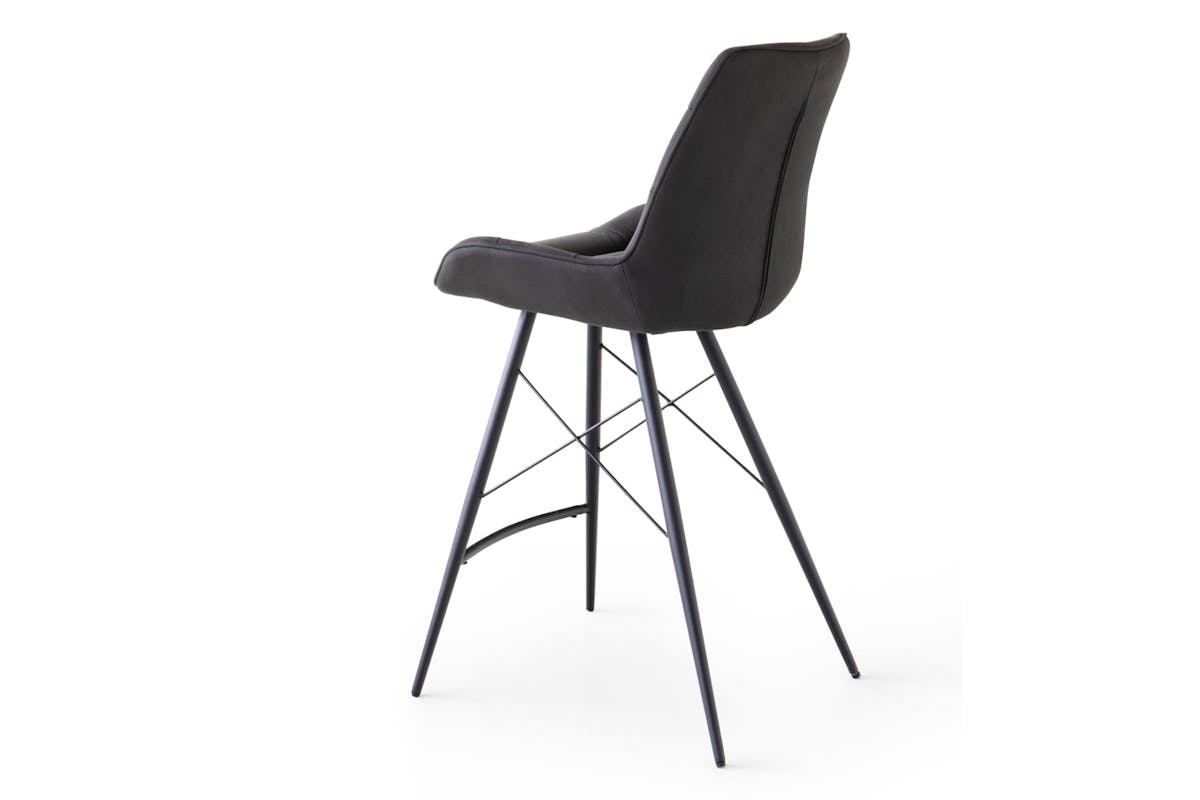 Bas Counter Stool | Fabric | Grey-5