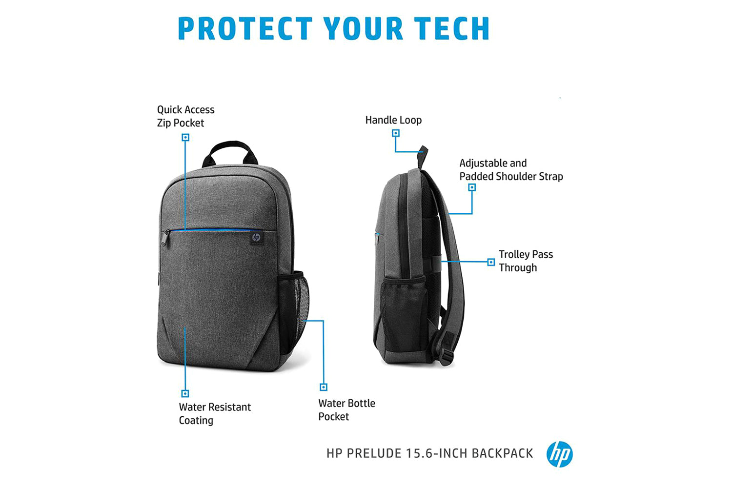 HP 15.6" Laptop Backpack-4