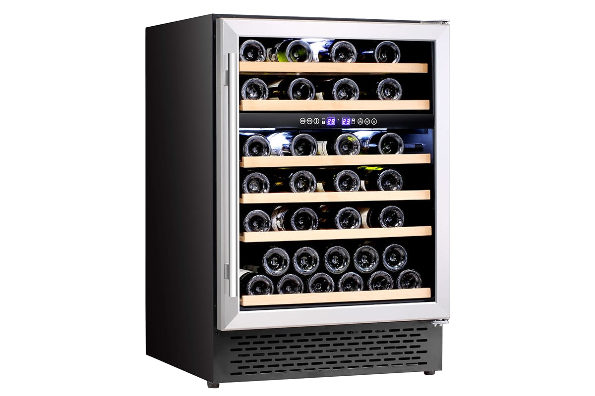 Cata 46 Bottle Capacity Wine Cooler | Stainless Steel | UBSSWC60-3