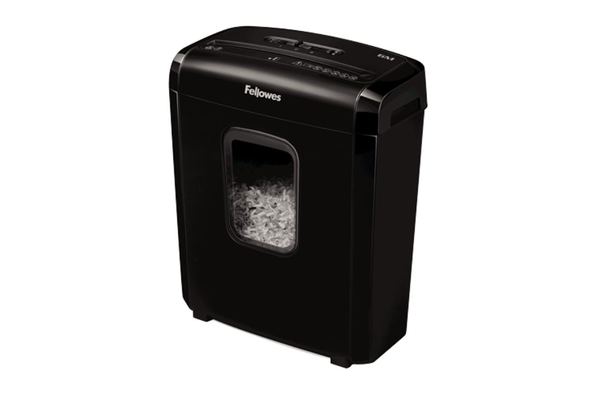 Fellowes 13L Mini Cut Paper Shredder | Black-2