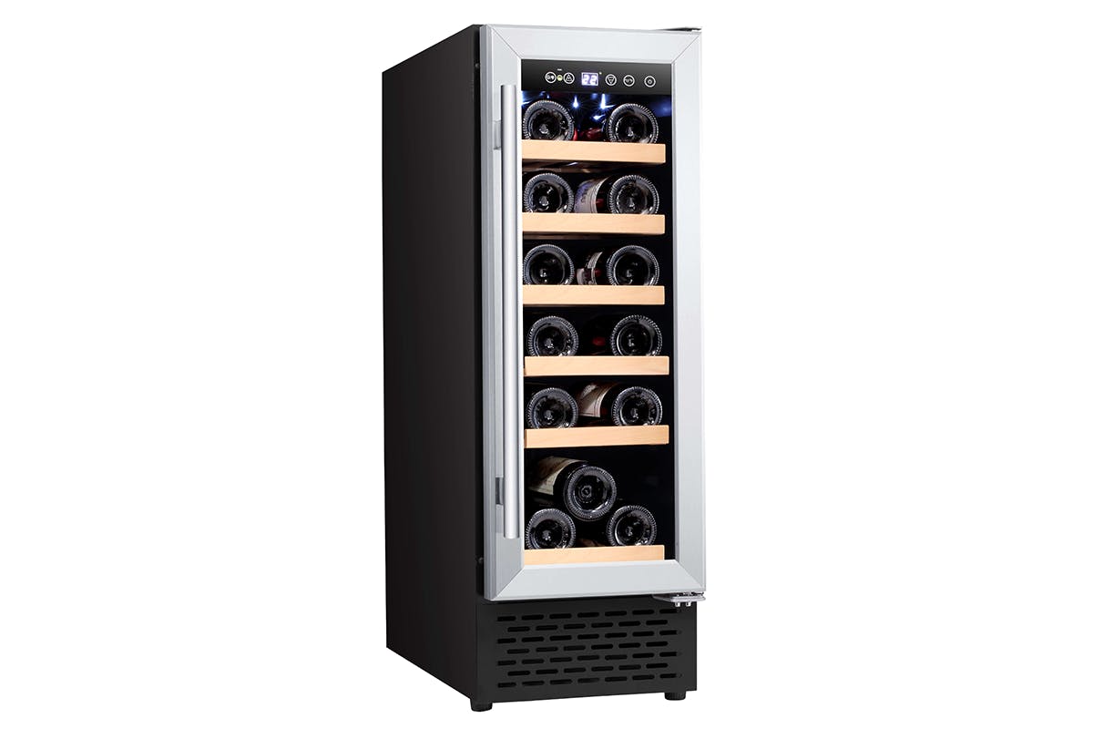 Cata 18 Bottle Capacity Wine Cooler | Stainless Steel | UBSSWC30-2
