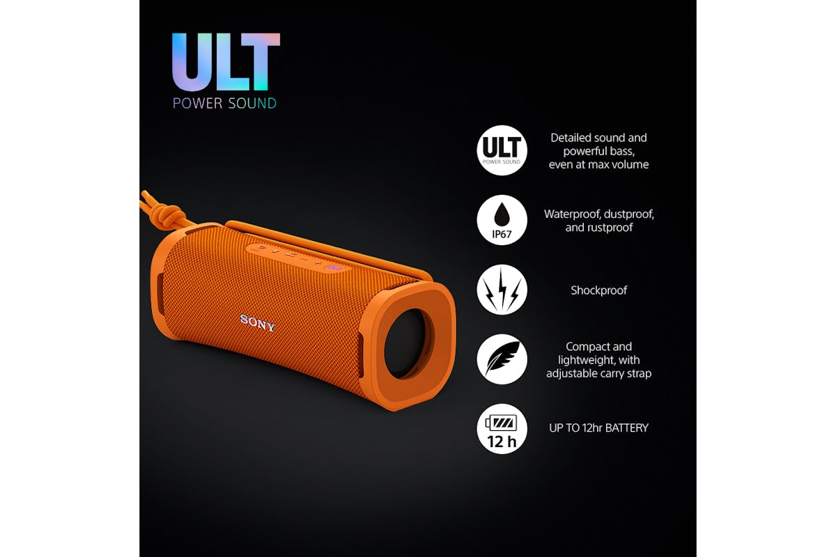 Sony ULT Field 1 Wireless Portable Speaker | Orange-3