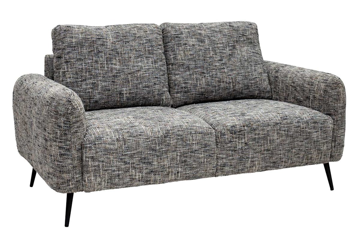 Ruby 2 Seater Sofa | Fabric | Grey-2
