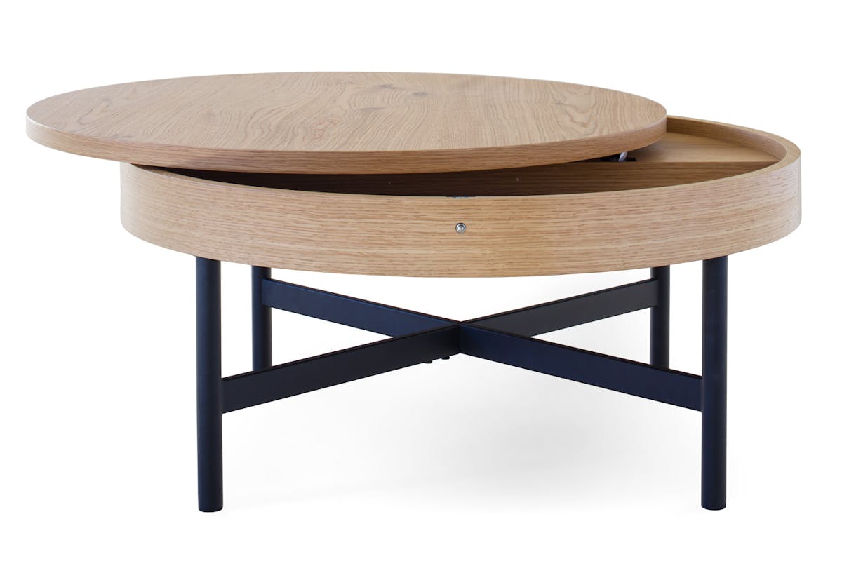 Heather Coffee Table | Wooden Top | Natural-4