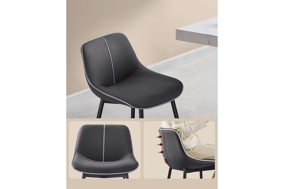 Vasagle Bar Stools | Ink Black | Set of 2 [Ex-Display - DC250587-000021]-3