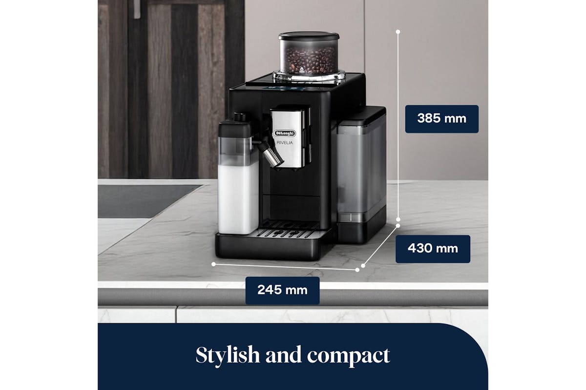 De'Longhi Rivelia Fully Automatic Bean-to-Cup Coffee Machine | EXAM440.55.B | Black-3
