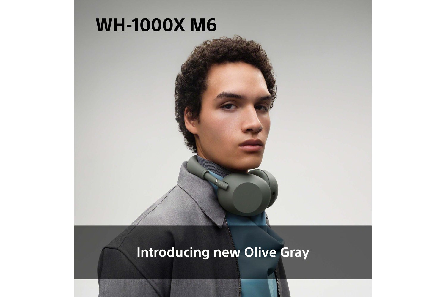 Sony WH-1000XM6 Wireless Noise Cancelling Over Ear Headphones | Olive Grey-3