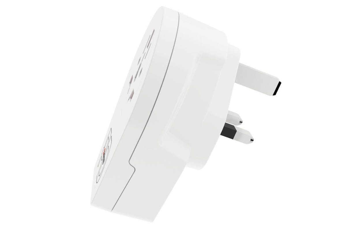 Skross C20PD 1 x USB-C World to UK Travel Adapter | White-5