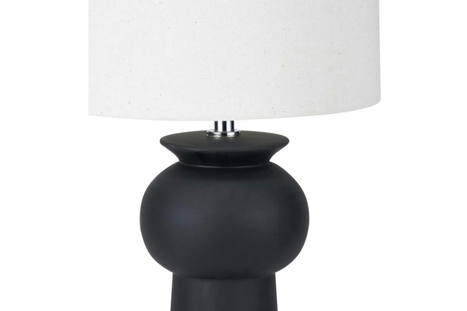 Sloane Ceramic Table Lamp | Black-5