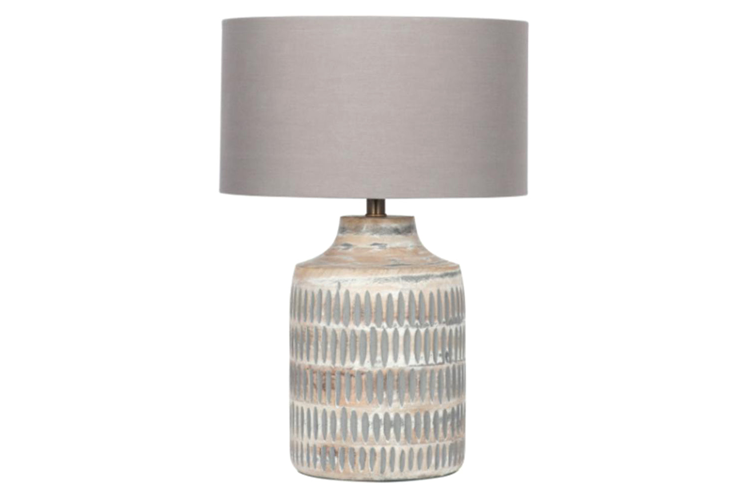 Steel Shade Table Lamp | Grey