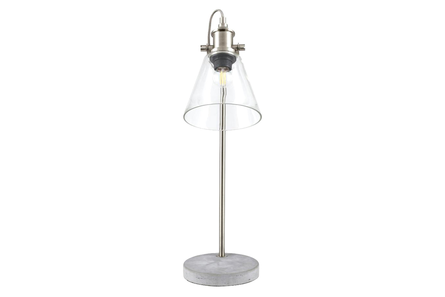 Table Lamp | Brushed Chrome
