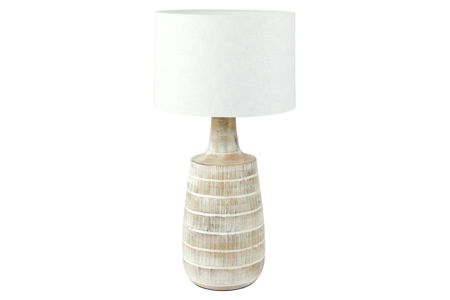 Table Lamp | White Wash