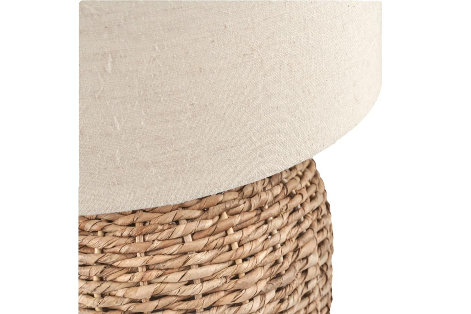 Woven Table Lamp | Small-4