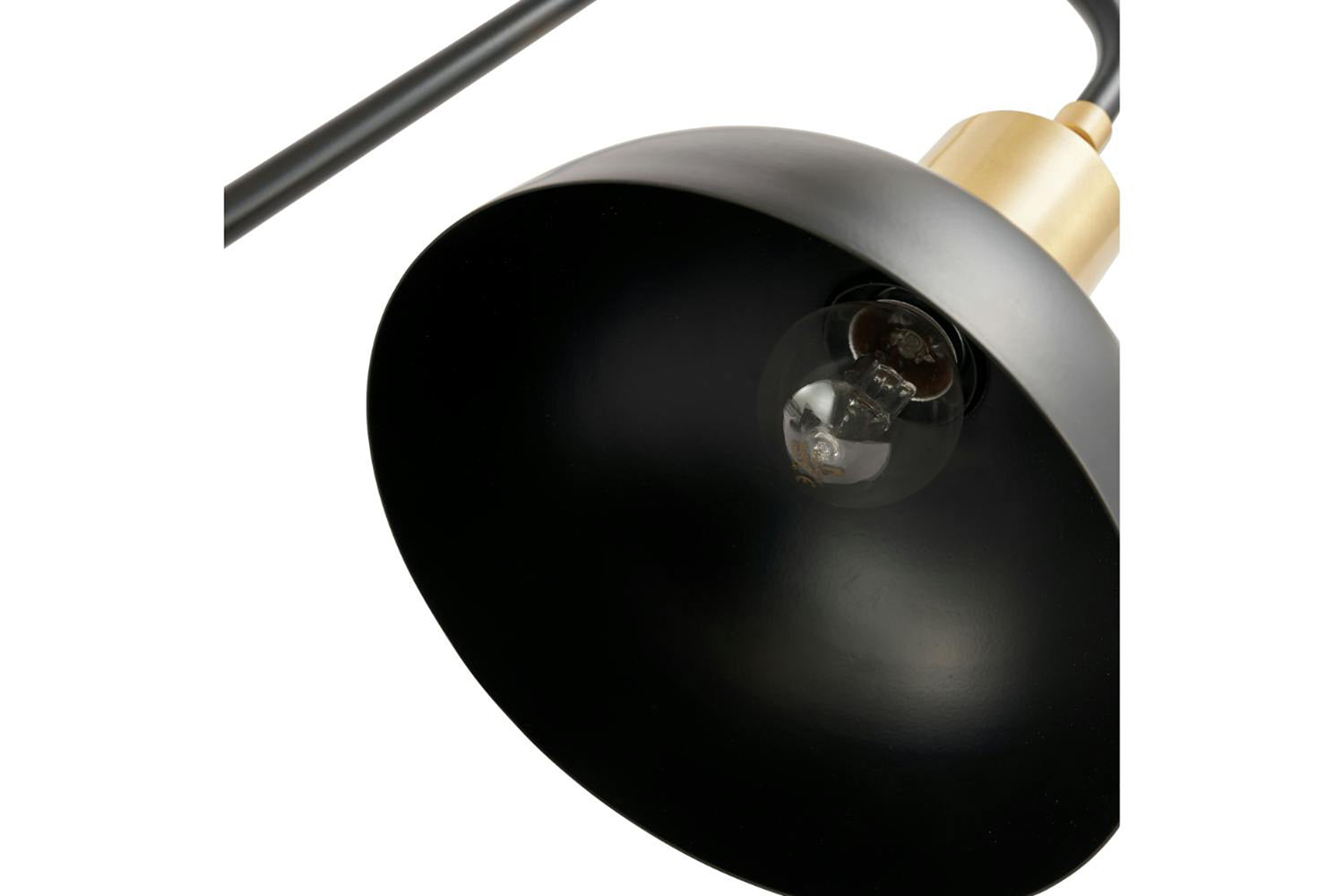 Domed Task Table Lamp | Matt Black-3