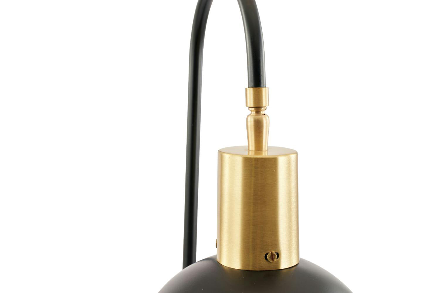 Domed Task Table Lamp | Matt Black-4