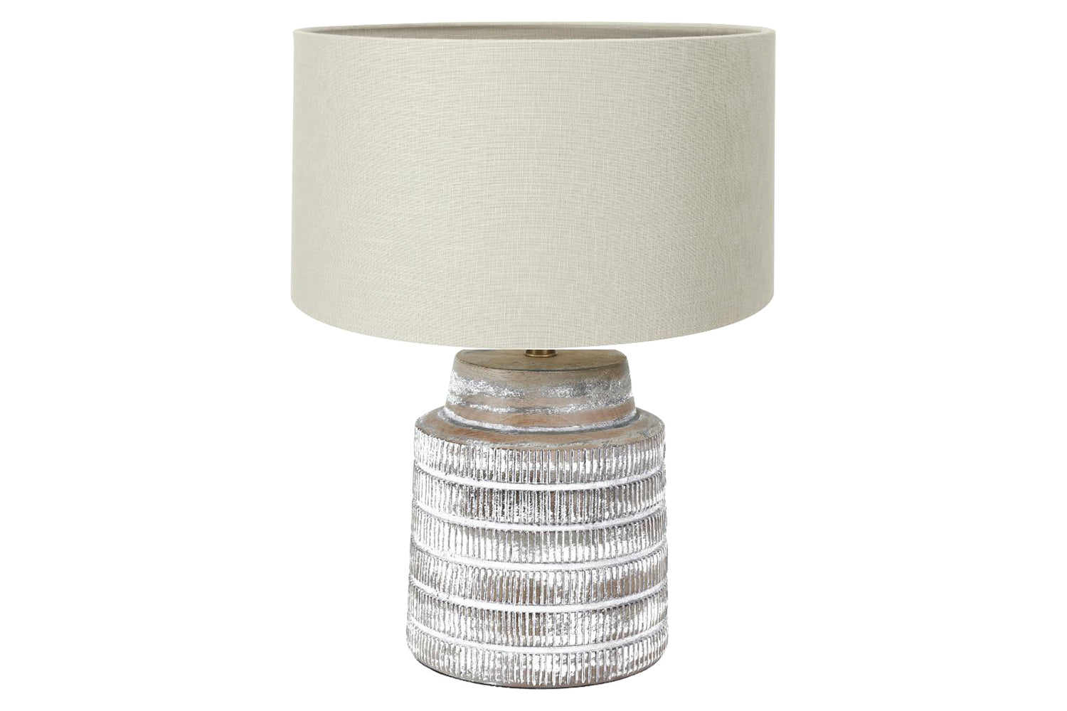 Table Lamp | White Wash