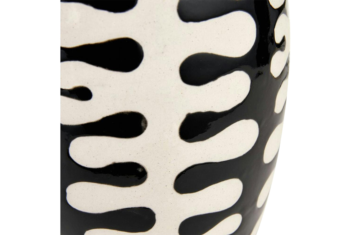 Elkorn Tall Coral Table Lamp | Black/White-5