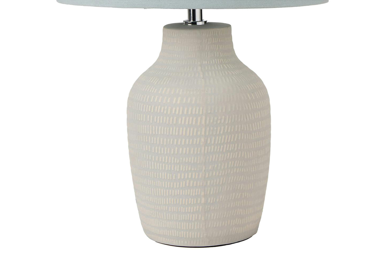 Ceramic Table Lamp | Duck Egg & Beige-2