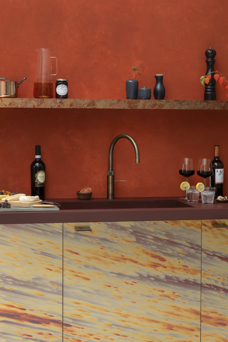 Quooker Fusion Round Tap | Patinated Brass | FNRPTB-7