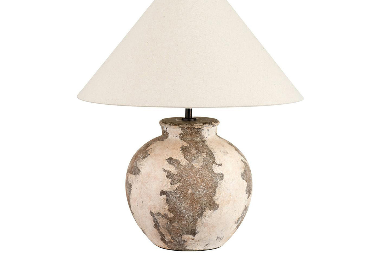 Antique Table Lamp | Brown