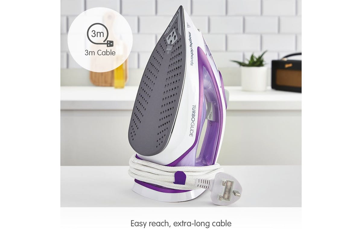 Turbo Glide Iron | Steam Iron | Ceramic Soleplate | 2800 Watt-6