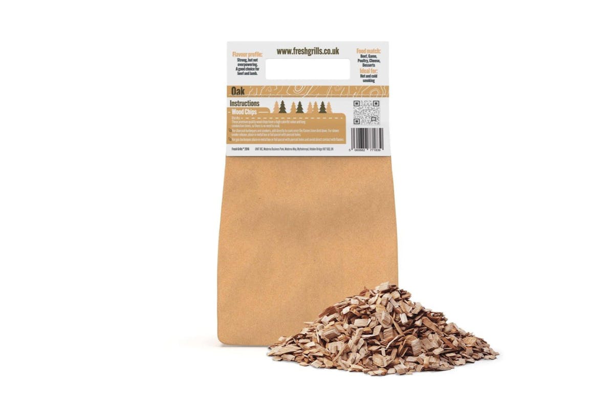 Monstershop Fresh Grills Wood Chips | Oak | 2.8kg (15ltr)-2