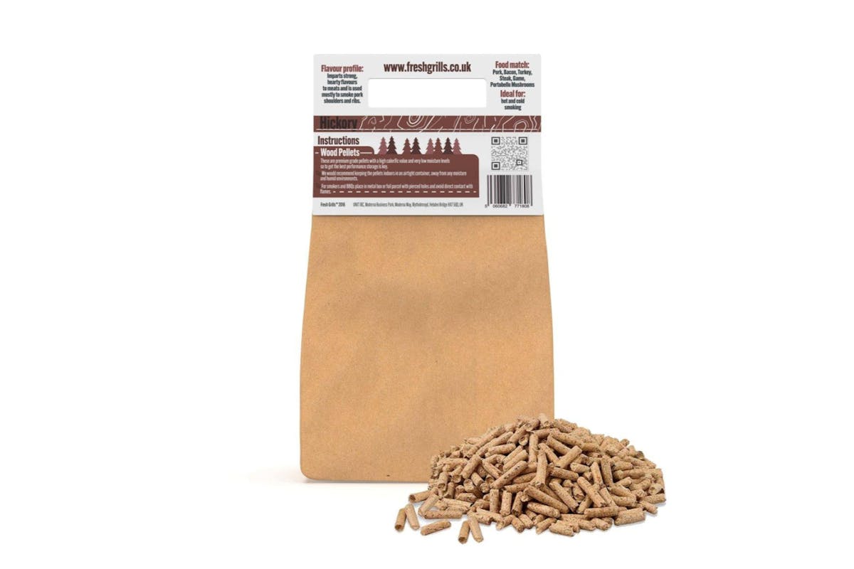 Monstershop Fresh Grills Wood Pellets | Hickory Flavour | 3kg-2