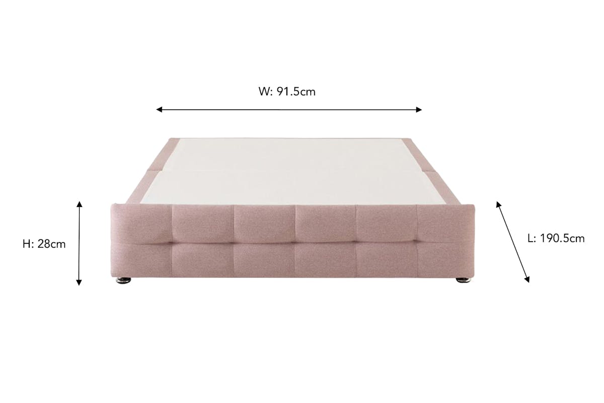 Briody | Vivien Base | Single | 3ft | Colour Options-3