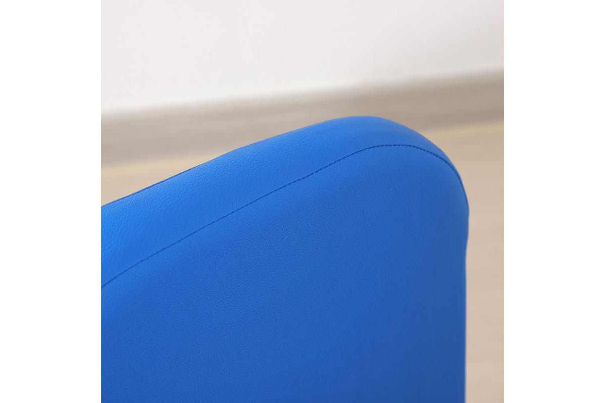 Homcom 3 in 1 Table Chair Toddlercouch Childrens Sofa Set | Blue-7