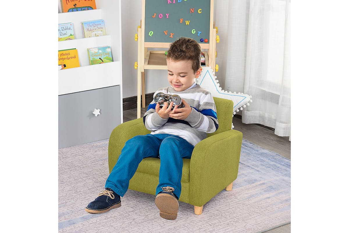 Homcom Children's Armchair | Green-2