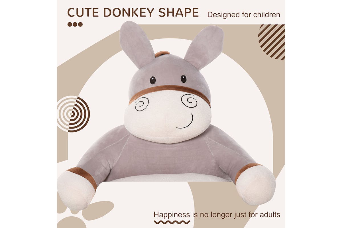 Homcom Donkey Toddlercouch | Grey-3