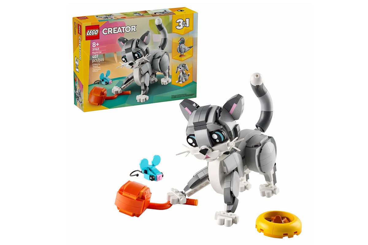 Lego Creator 3-in-1 Playful Cat Building Toys Set-3