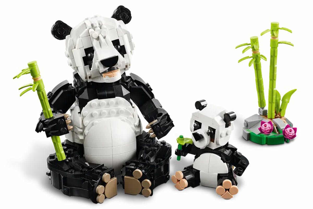 Lego Creator 3-in-1 Wild Animal Panda Family Building Toys Set-3