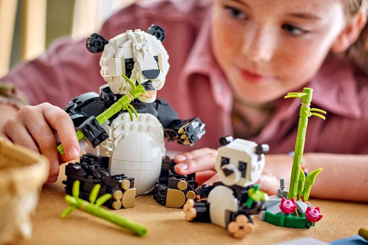 Lego Creator 3-in-1 Wild Animal Panda Family Building Toys Set-2