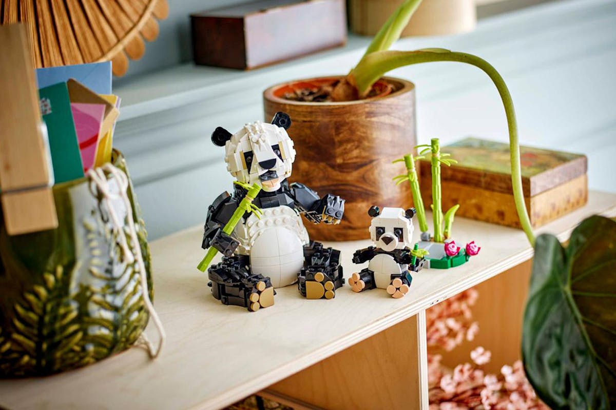 Lego Creator 3-in-1 Wild Animal Panda Family Building Toys Set-7